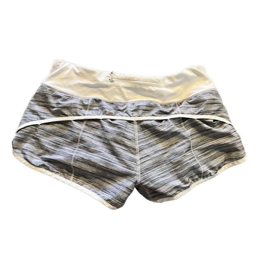 Lululemon Gray Speed Shorts Size 6